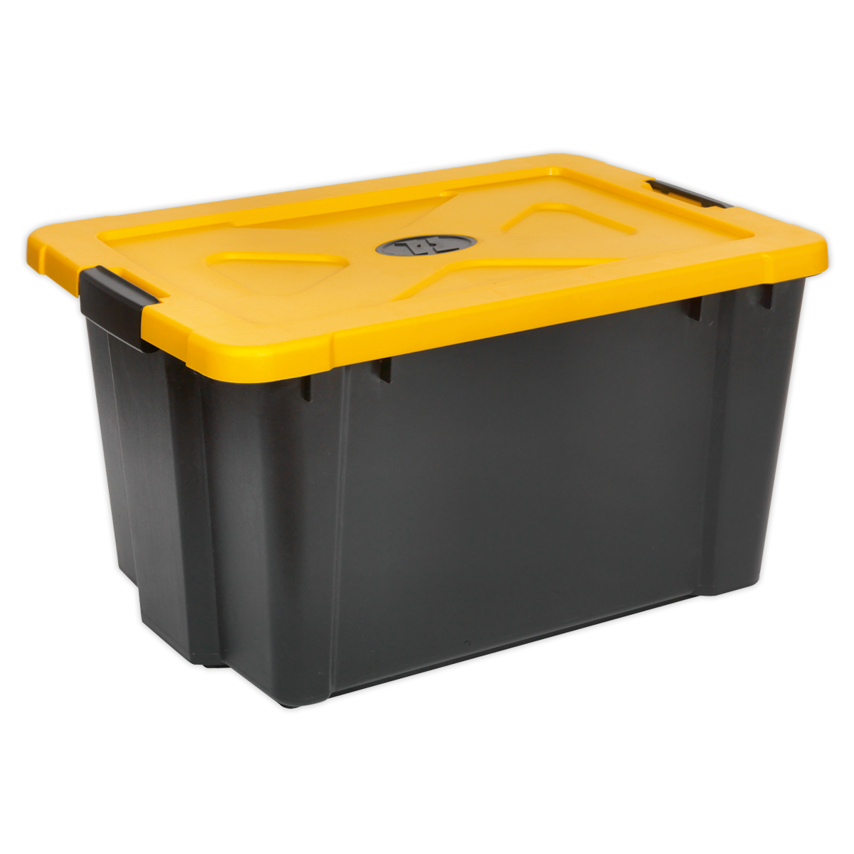 Composite Stackable Storage Box with Lid 54L - APB54 - Farming Parts