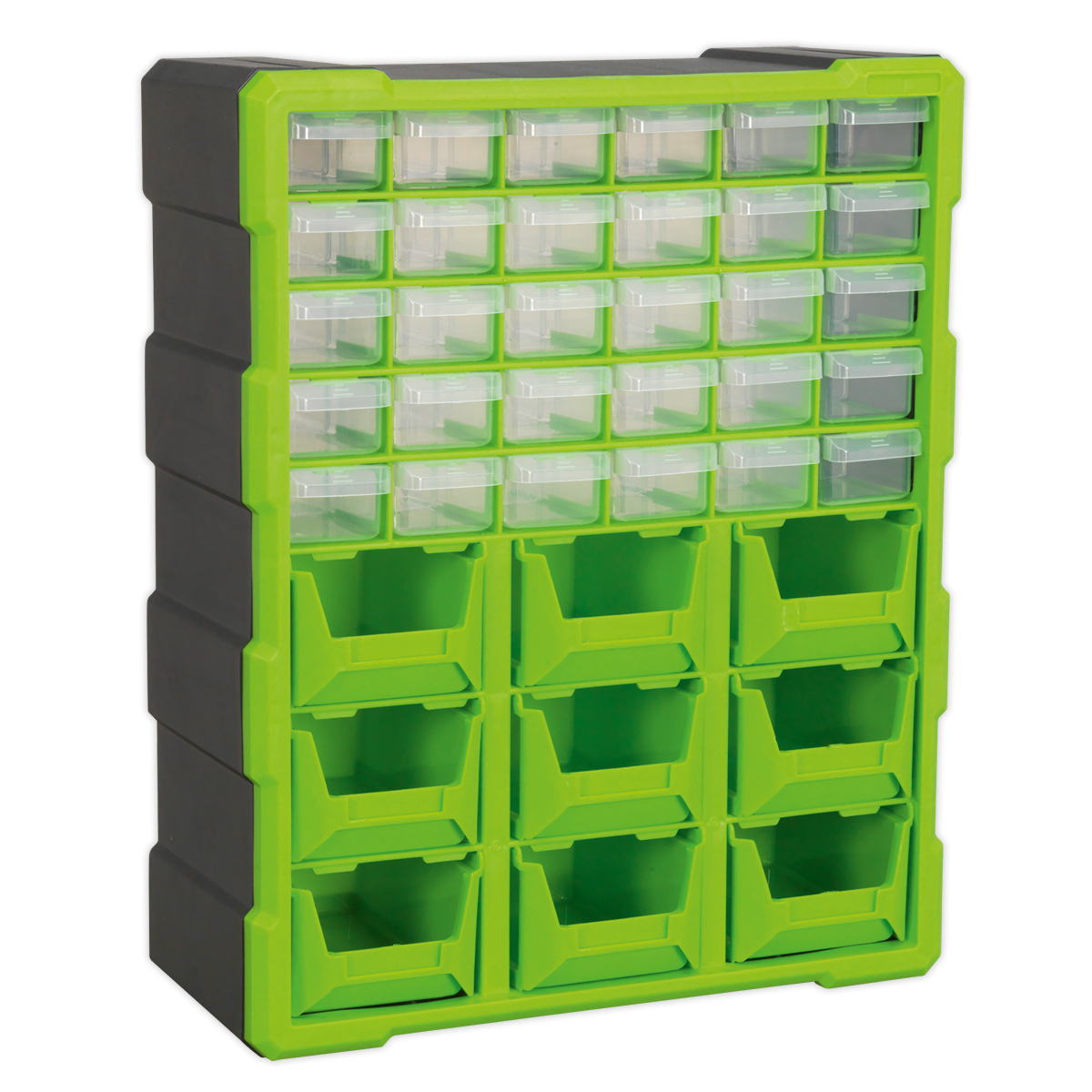 Cabinet Box 39 Drawer - Green/Black - APDC39HV - Farming Parts