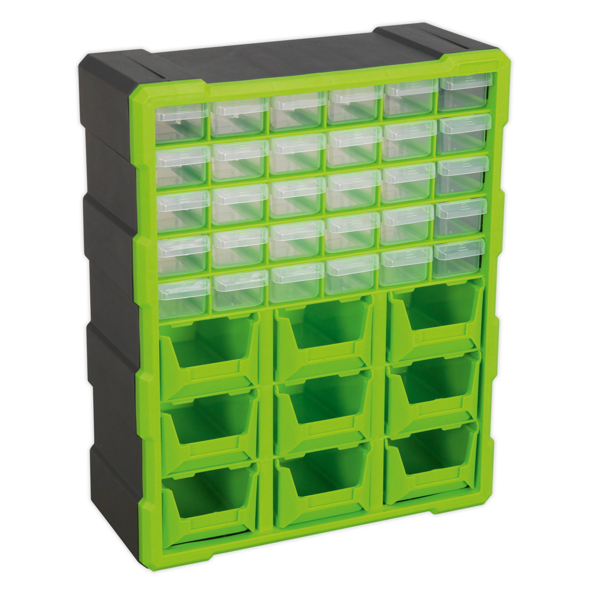 Cabinet Box 39 Drawer - Green/Black - APDC39HV - Farming Parts