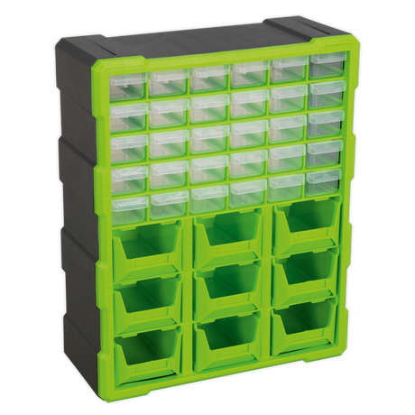 Cabinet Box 39 Drawer - Green/Black - APDC39HV - Farming Parts