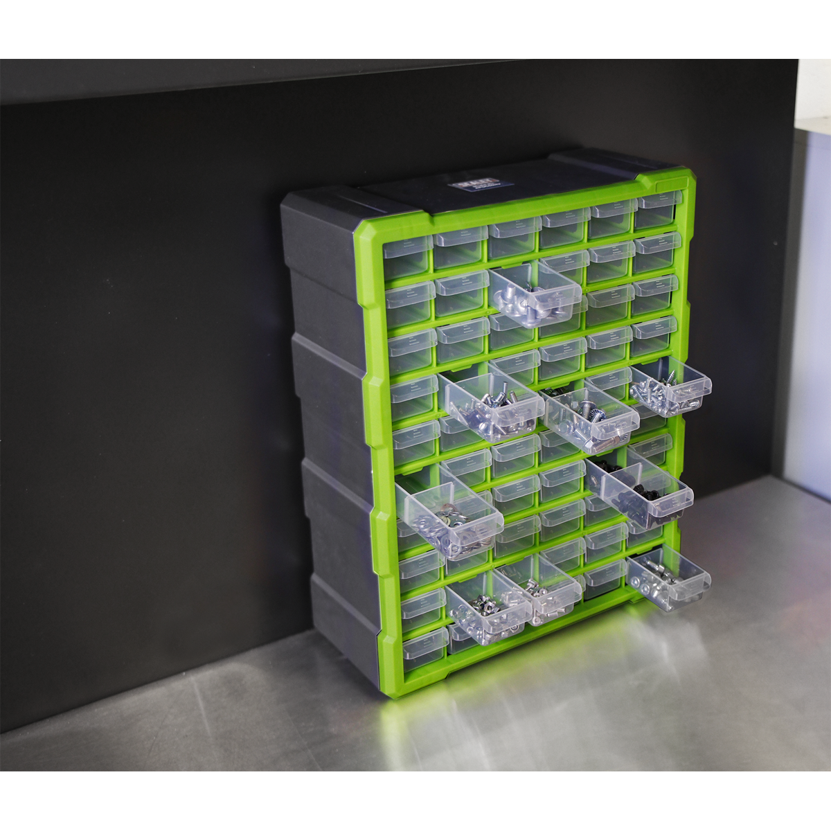 Cabinet Box 60 Drawer - Green/Black - APDC60HV - Farming Parts