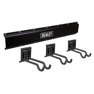 Sealey | Wall Mounting Sports Equipment Hook Storage Rail - APHKIT11