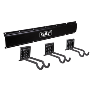 Sealey | Wall Mounting Sports Equipment Hook Storage Rail - APHKIT11