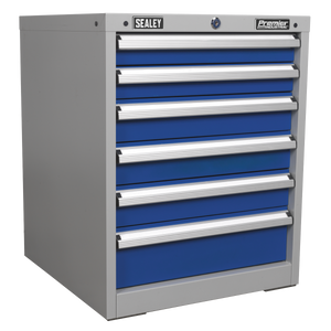Cabinet Industrial 6 Drawer - API5656 - Farming Parts