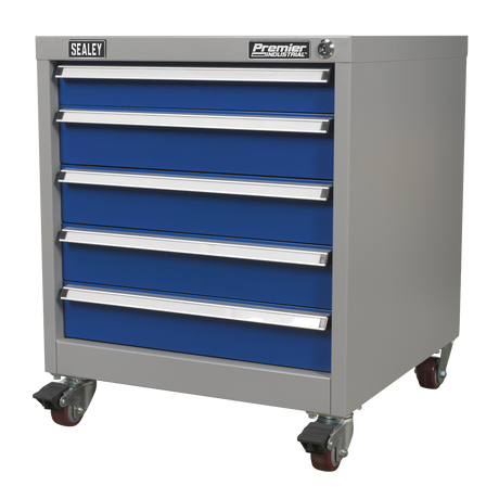 Mobile Industrial Cabinet 5 Drawer - API5657A - Farming Parts