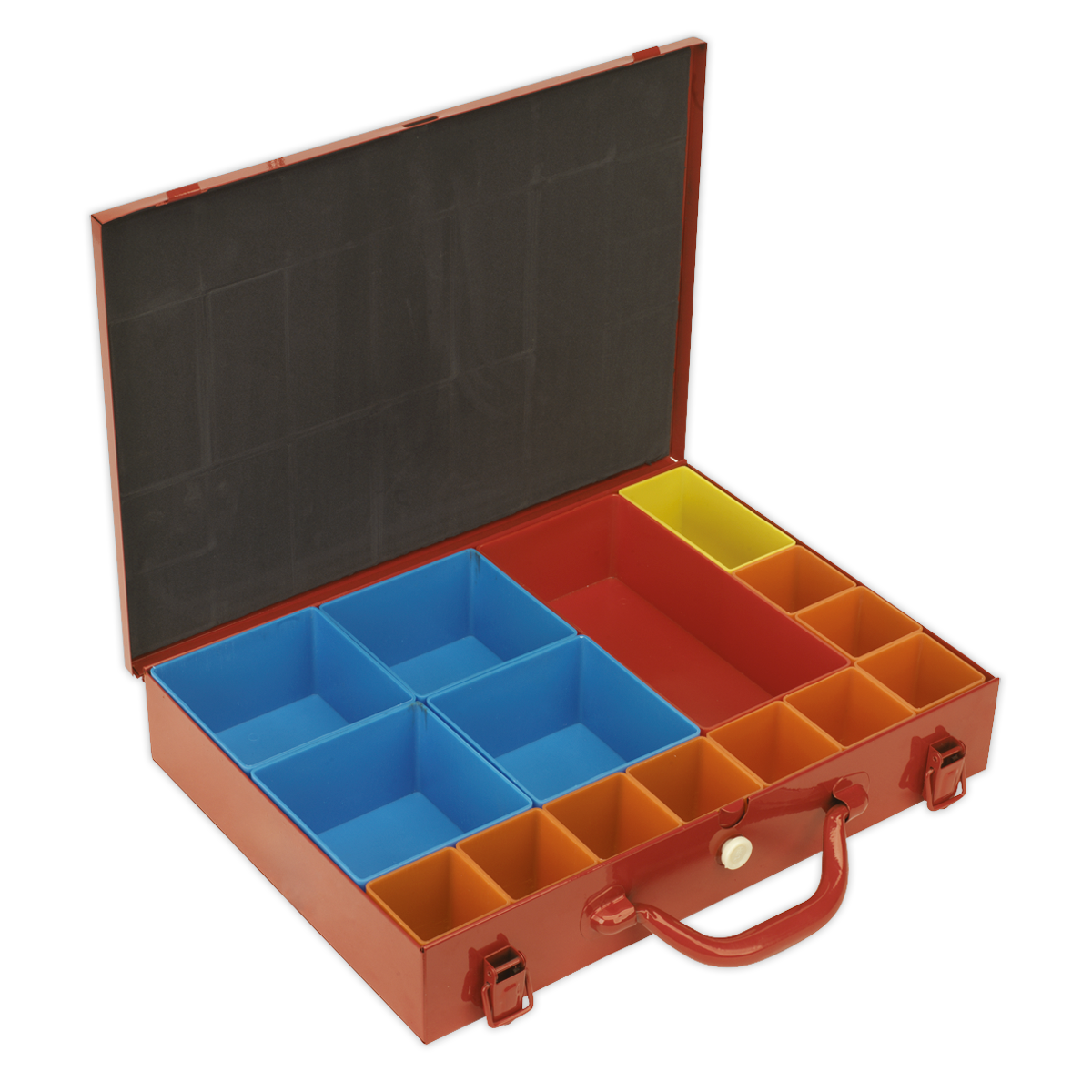 Metal Case with 15 Storage Bins - APMC15 - Farming Parts