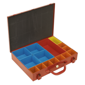 Metal Case with 15 Storage Bins - APMC15 - Farming Parts