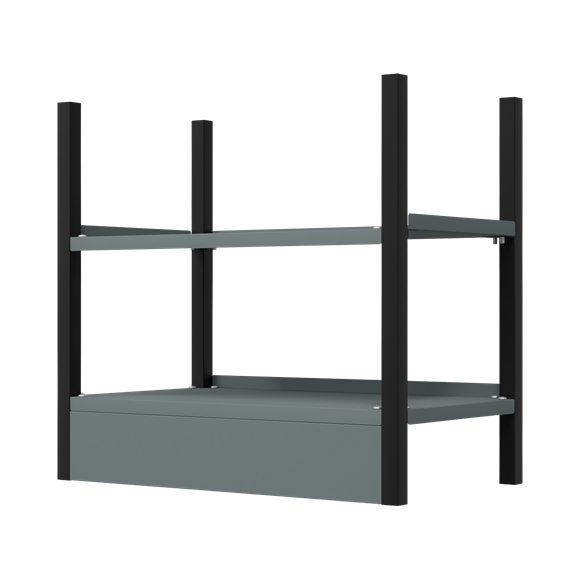 Sealey | Modular Racking Base unit 2 Shelves 580mm - APMRB1