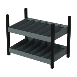 Sealey | Modular Racking Mid Unit 2 Compartment Shelve 580mm - APMRM4