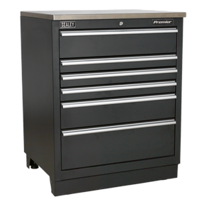 Modular Floor Cabinet 6 Drawer 775mm Heavy-Duty - APMS03 - Farming Parts