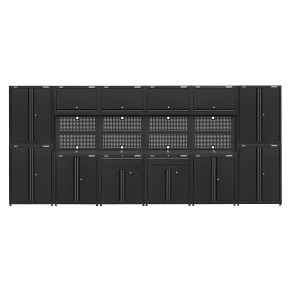 Sealey | Superline PRO® Rapid-Fit Modular Garage Storage System 4.6m - APMS16HFP