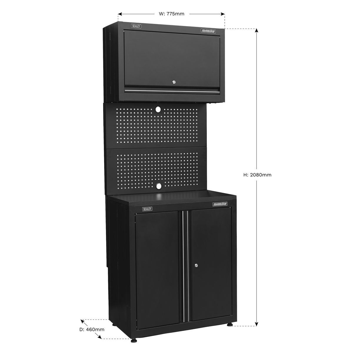 Rapid-Fit 2 Door Cabinet & Wall Cupboard - APMS2HFP - Farming Parts