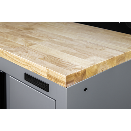 Sealey Superline PRO® Black Edition Rubber Wood Worktop APMS30WC