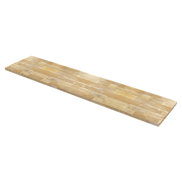 Superline PRO® Black Edition Rubber Wood Worktop 2040mm - SE-APMS30WC