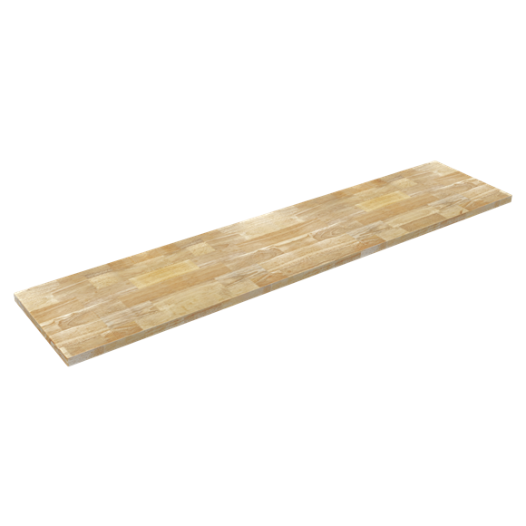 Superline PRO® Black Edition Rubber Wood Worktop 2040mm - SE-APMS30WC