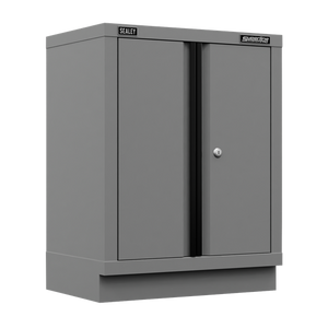Superline PRO® Black Edition Modular Floor Cabinet 2 Door 680mm - SE-APMS33BE