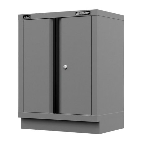 Superline PRO® Black Edition Modular Floor Cabinet 2 Door 680mm - SE-APMS33BE
