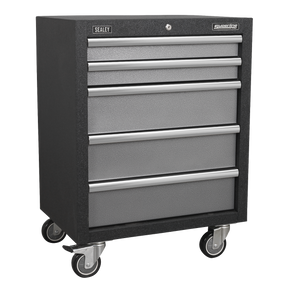 Modular 5 Drawer Mobile Cabinet 650mm - APMS58 - Farming Parts