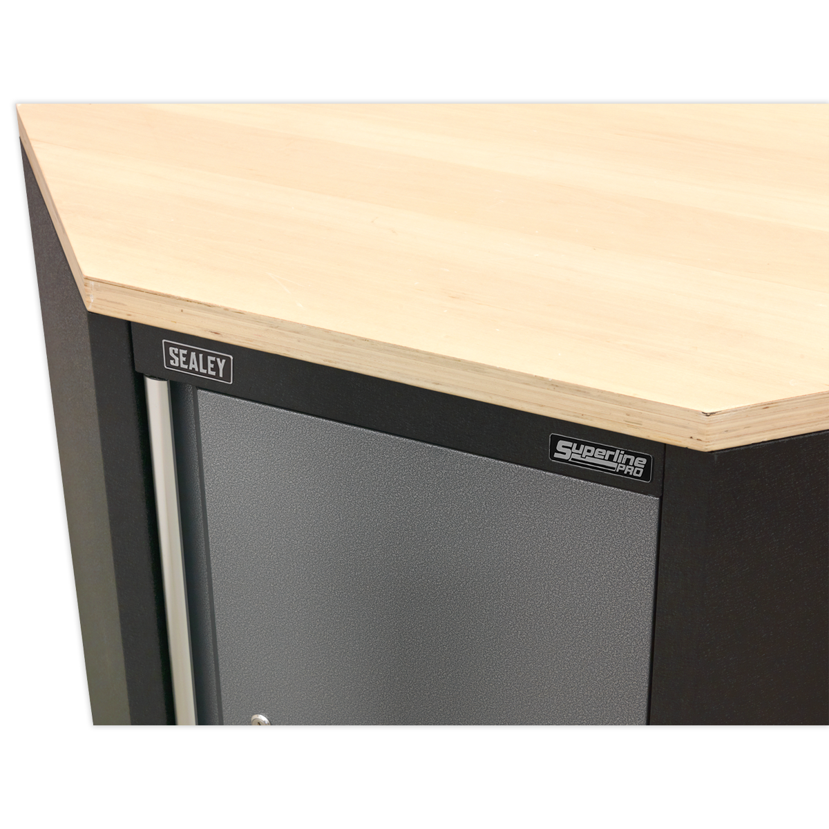 Pressed Wood Worktop for Modular Corner Cabinet 865mm - APMS60PW - Farming Parts