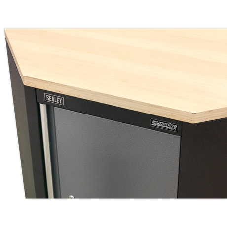 Pressed Wood Worktop for Modular Corner Cabinet 865mm - APMS60PW - Farming Parts