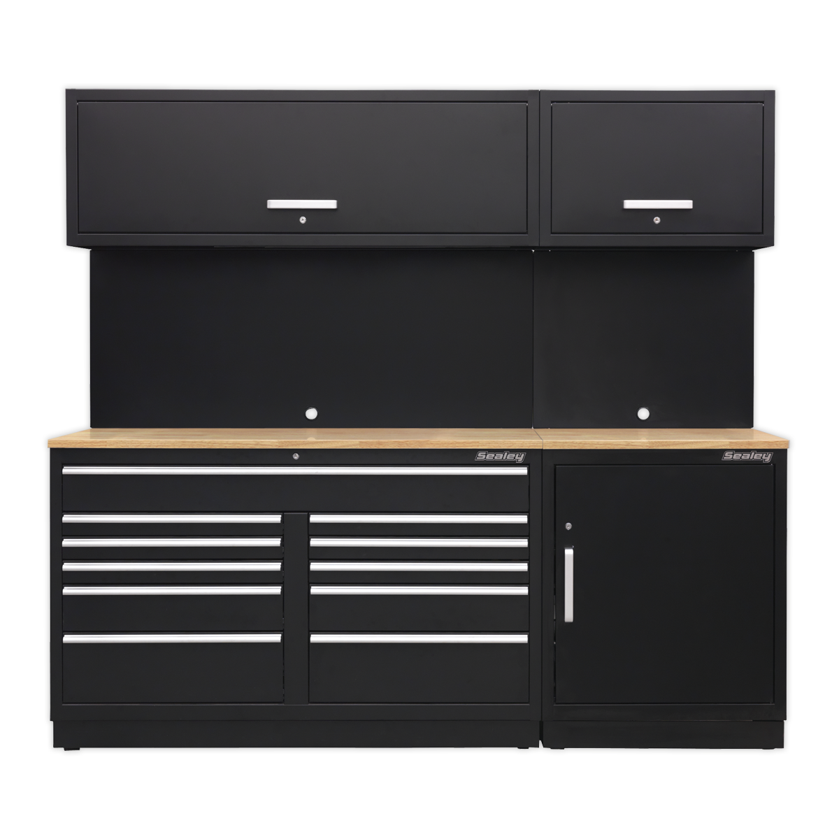 Premier 2.3m Storage System - Oak Worktop - APMSCOMBO4W - Farming Parts