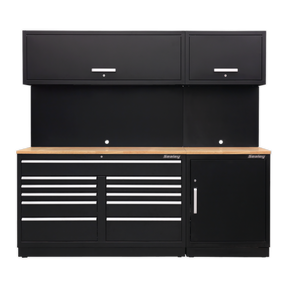 Premier 2.3m Storage System - Oak Worktop - APMSCOMBO4W - Farming Parts