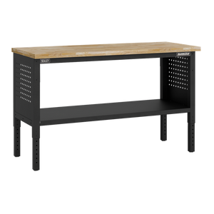 Superline PRO® Modular Workbench with 3 Drawers Wooden Worktop 1525mm - SE-APMWB60COMBO1W