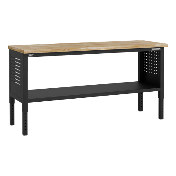 Superline PRO® Modular Workbench with Wooden Worktop 1830mm - SE-APMWB72W