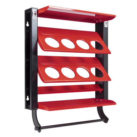 Spray Can Storage Rack with 8 Can Holders - SE-APSCR8