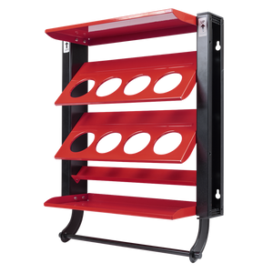 Spray Can Storage Rack with 8 Can Holders - SE-APSCR8