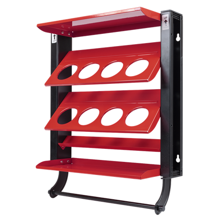 Spray Can Storage Rack with 8 Can Holders - SE-APSCR8