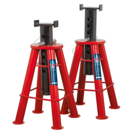Axle Stands (Pair) 10 Tonne Capacity per Stand - AS10 - Farming Parts