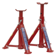 Axle Stands (Pair) 2 Tonne Capacity per Stand - Folding Type - AS2000F - Farming Parts