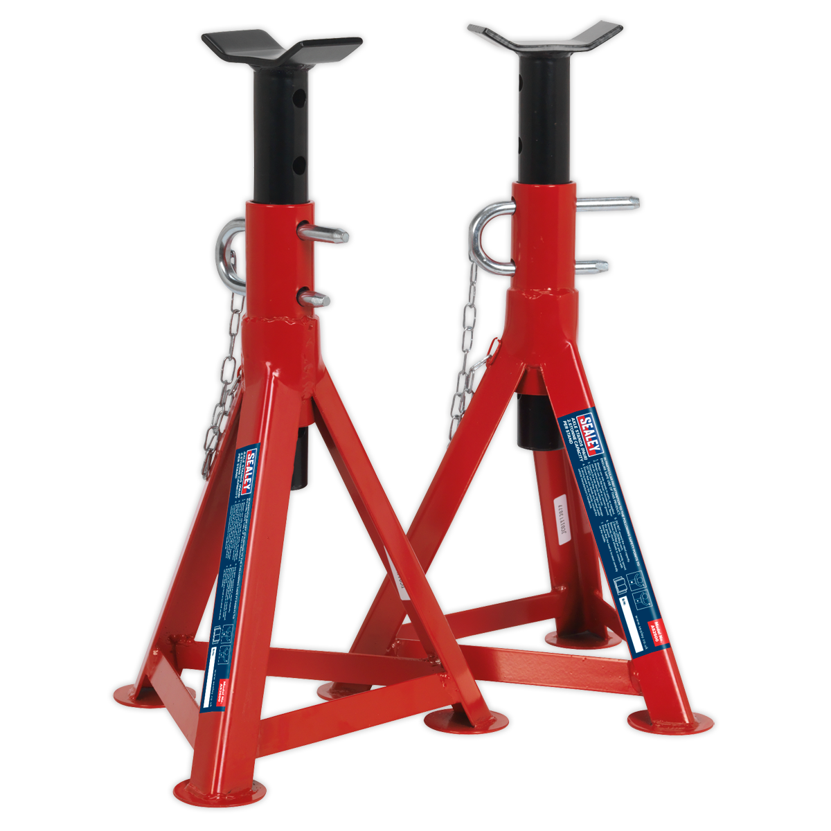 Axle Stands (Pair) 2.5 Tonne Capacity per Stand - AS2500 - Farming Parts