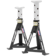 Axle Stands (Pair) 3 Tonne Capacity per Stand - White - AS3 - Farming Parts