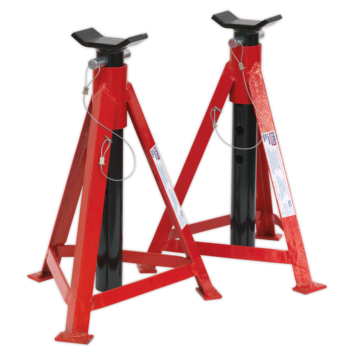 Axle Stands (Pair) 2.5 Tonne Capacity per Stand Medium Height - AS3000 - Farming Parts