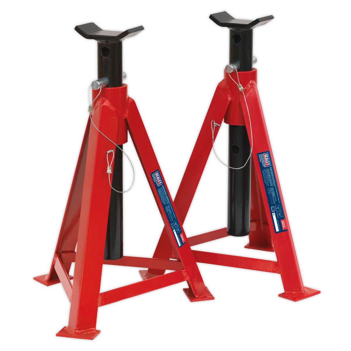 Axle Stands (Pair) 5 Tonne Capacity per Stand - AS5000M - Farming Parts