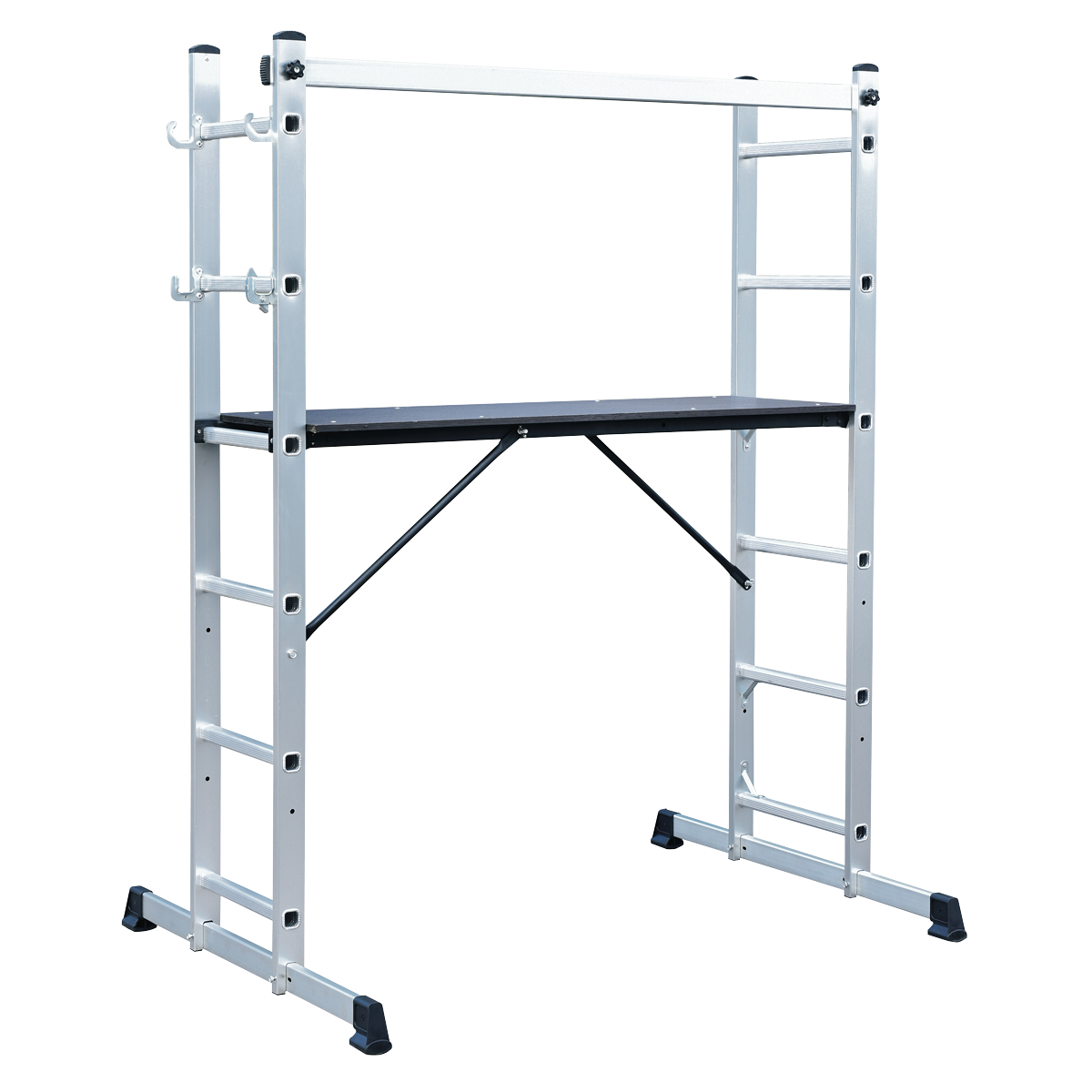 Aluminium Scaffold Ladder 4-Way EN 131 - ASCL2 - Farming Parts