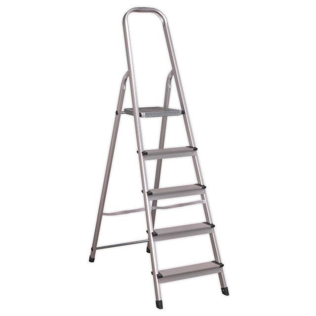 Aluminium Step Ladder 5-Tread EN 131 - ASL5 - Farming Parts
