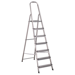 Aluminium Step Ladder 7-Tread EN 131 - ASL7 - Farming Parts