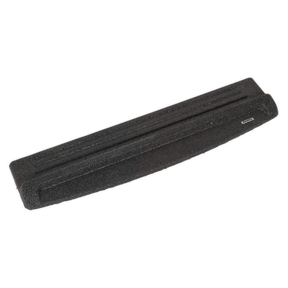 Sealey Anti-Slip Ladder Mat - ASLM1 featuring a black rubber surface with horizontal grooves.