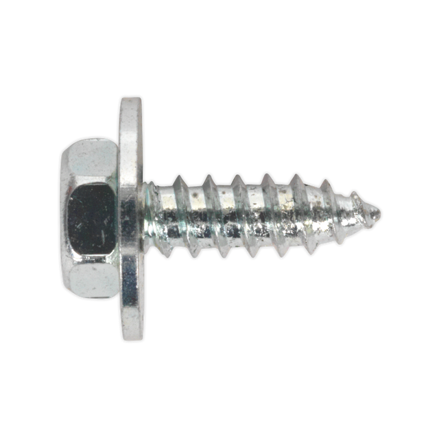 Acme Screw with Captive Washer M8 x 1/2" Zinc Pack of 50 - ASW812 - Farming Parts