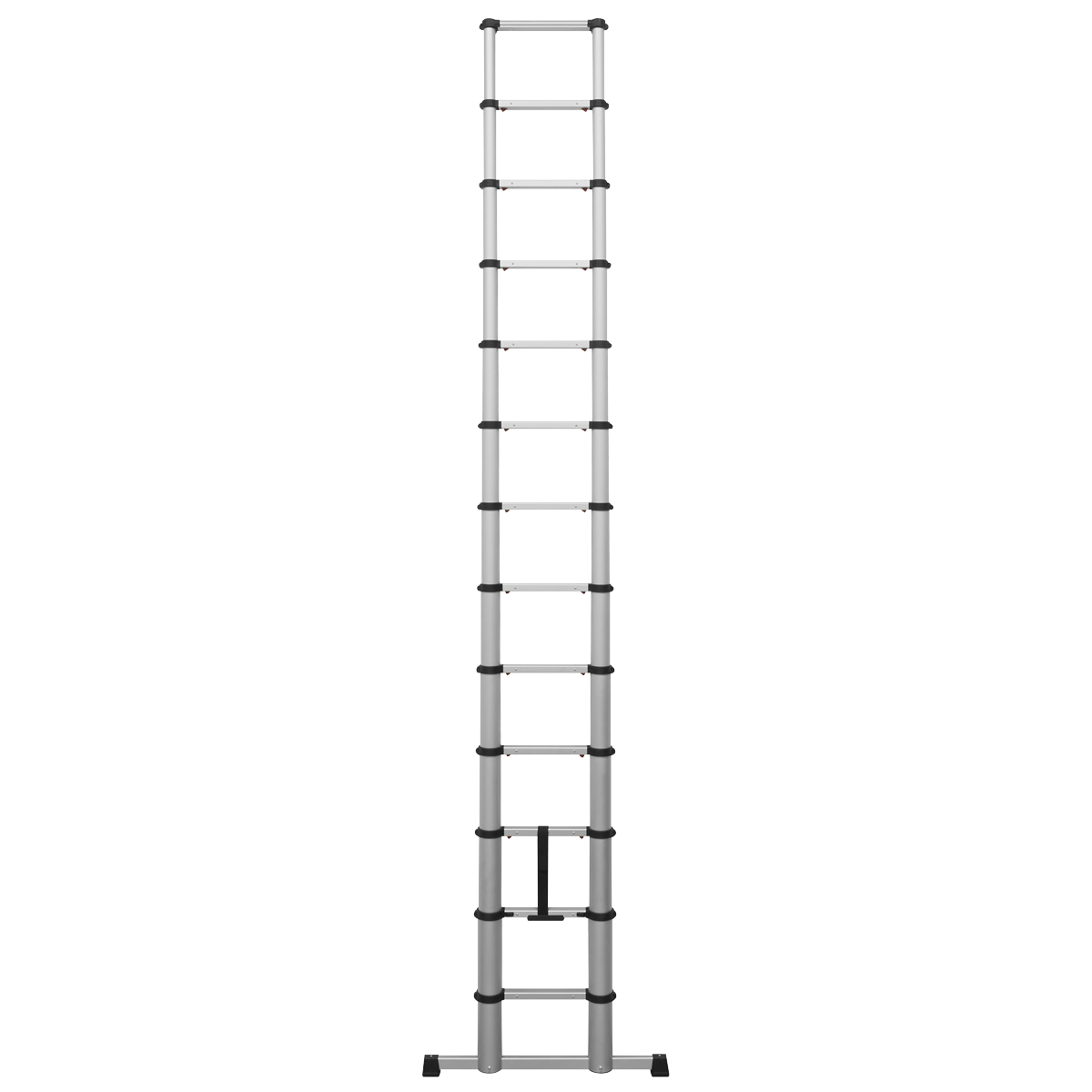 Aluminium Telescopic Ladder 13-Tread EN 131 - ATL13 - Farming Parts