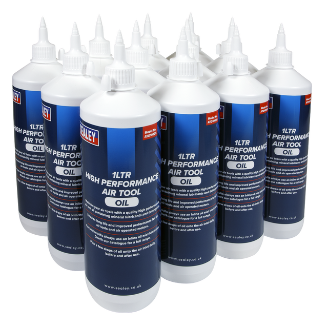 Air Tool Oil 1L Pack of 12 - ATO/1000 - Farming Parts