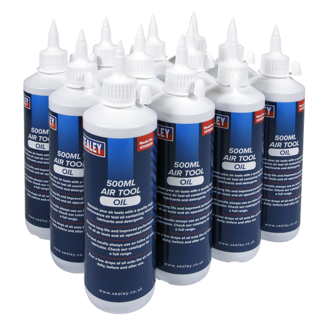 Air Tool Oil 500ml Pack of 12 - ATO/500 - Farming Parts
