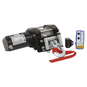 ATV Winch 1000kg Line Pull 12V - ATV1000W - Farming Parts