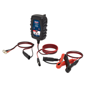 Compact Smart Trickle Charger & Maintainer 1A 6/12V - AUTOCHARGE100HF - Farming Parts