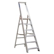 Aluminium Step Ladder 6-Tread Industrial BS 2037/1 - AXL6 - Farming Parts