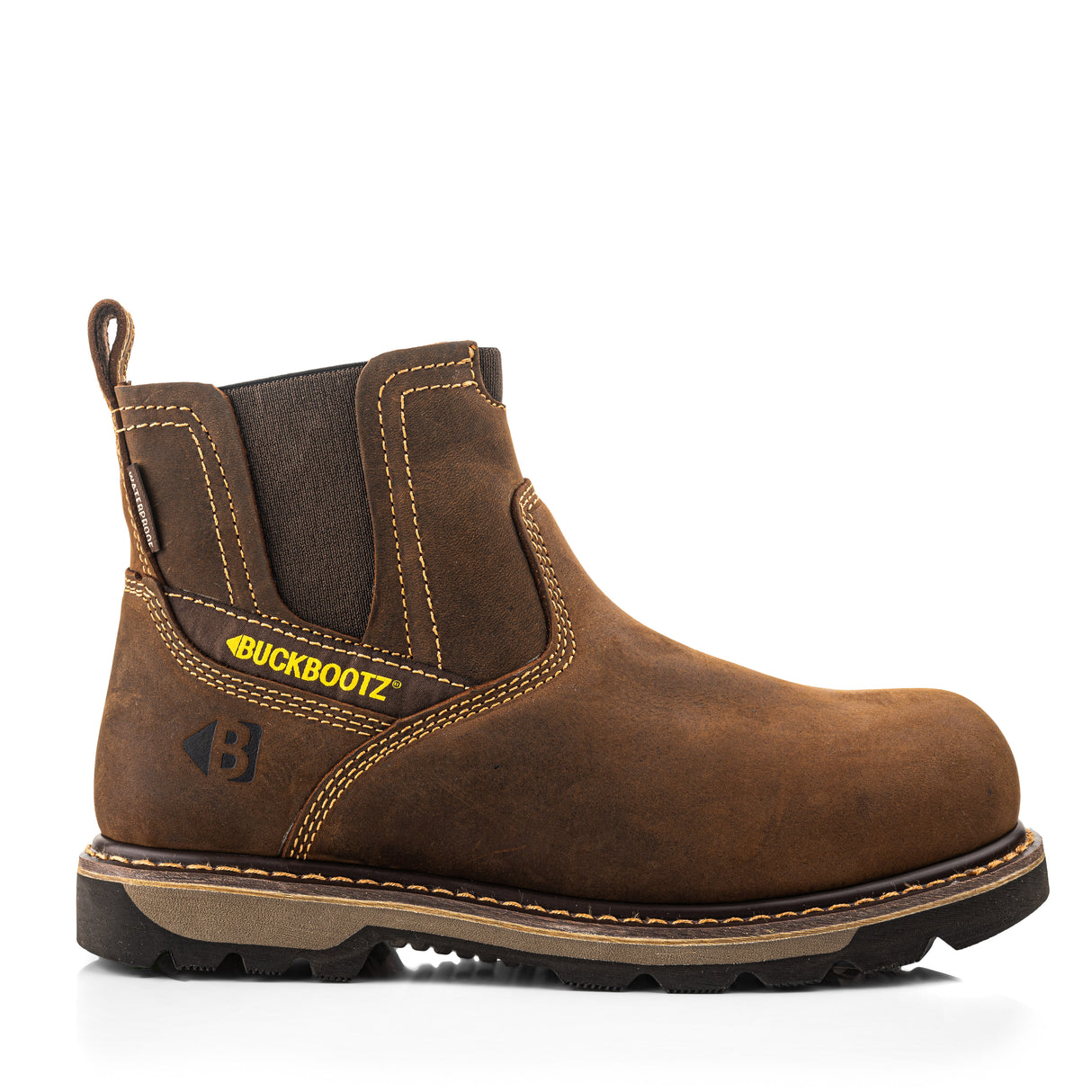 Buckbootz B1180 Buckflex Waterproof Dealer Safety Boots Wide Fit