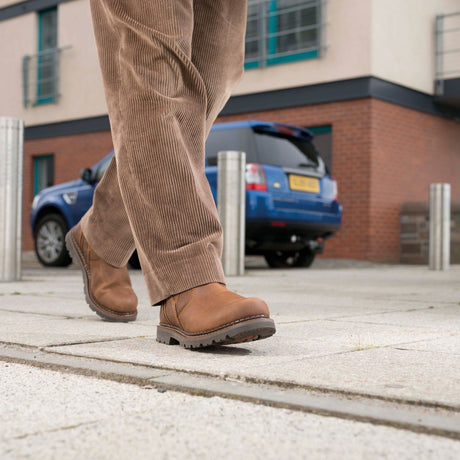 Buckler Safety Dealer Boot – Goodyear Welted Steel Toe Work Boots | B1555SM